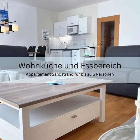 Sandstrand - 2 Raum Apartment
